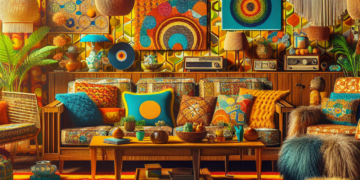 Relive the Groove with '70's Style Interior Design'