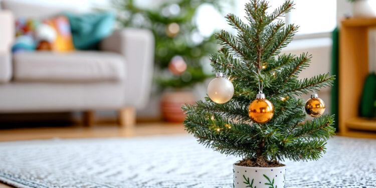 Christmas tree ideas for small spaces