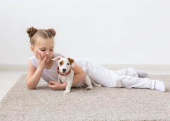 Dust and allergens trapped deep inside carpet fibres in a family living room, contributing to indoor allergies